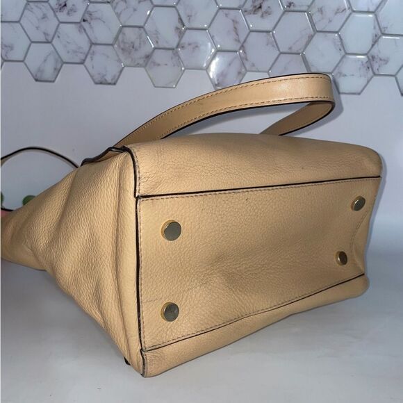 NWT Michael Kors Whitney Tan Leather Tote Bag - Picture 7 of 11